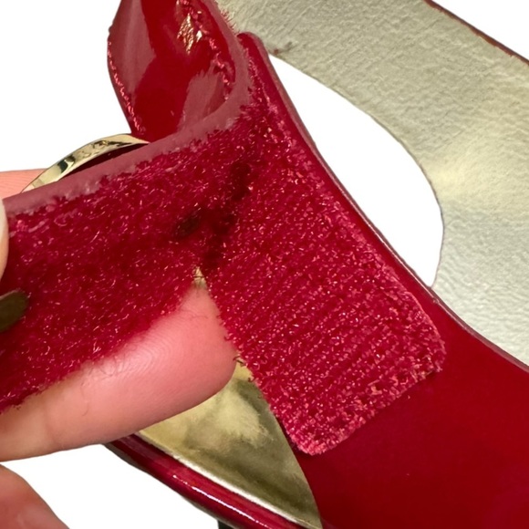 Michael Kors Women’s Red heels Size 10 - Picture 8 of 9
